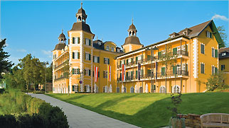 Golfreis, Golfhotel Slot Velden, Wrthersee, Oostenrijk