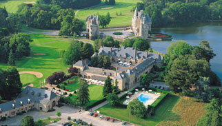 Golfhotel de la Bretesche, Loch 18, Bretagne, Frankreich