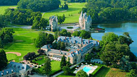 Chateaux de la Bretesche, Bretagne, Frankreich