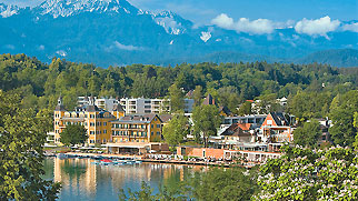 Golfvakantie, Golfhotel Slot Velden, Wrthersee, Oostenrijk