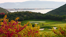 Golfen, Palazzo Arzaga, Gardasee, Italien Golfen, Palazzo Arzaga, Gardasee, Italien