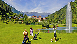exklusiver Golfurlaub Südtirol, St. Martin, Golfhotel Quellenhof
