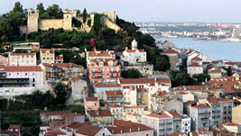 Castelo De Sao Jorge, Lissabon, Portugal